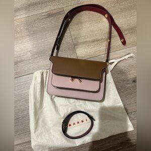 Marni trunk mini shoulder/crossbody bag (Authentic)